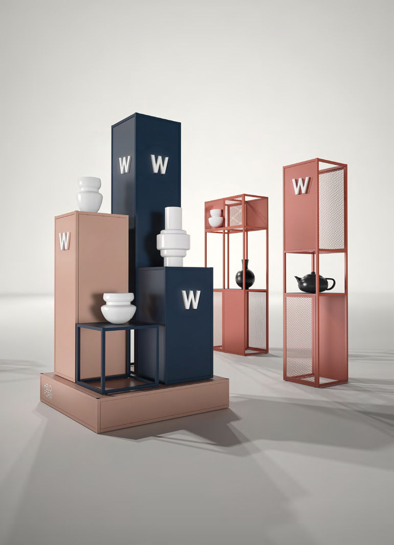 Exposição Loja — Expositores Modular