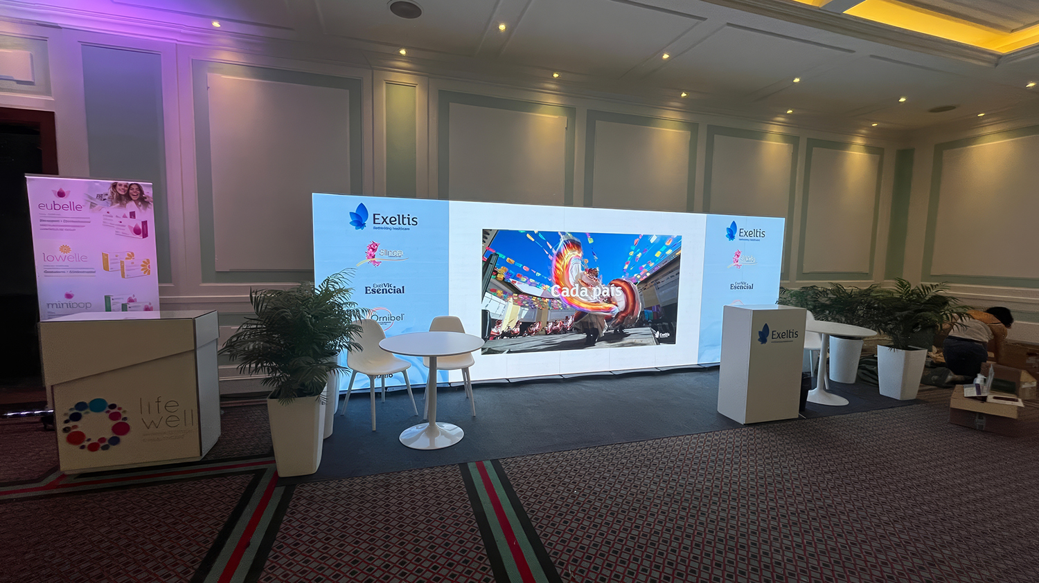 Stand Exeltis · Congresso Português de Ginecologia