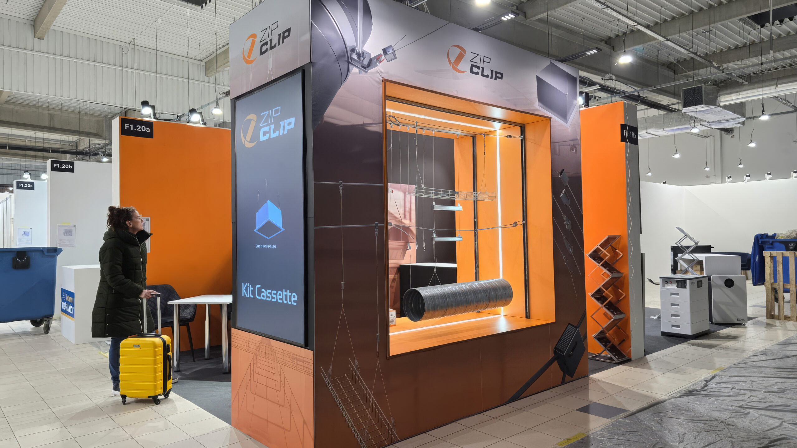 Stand Zip Clip · The Warsaw HVAC Expo