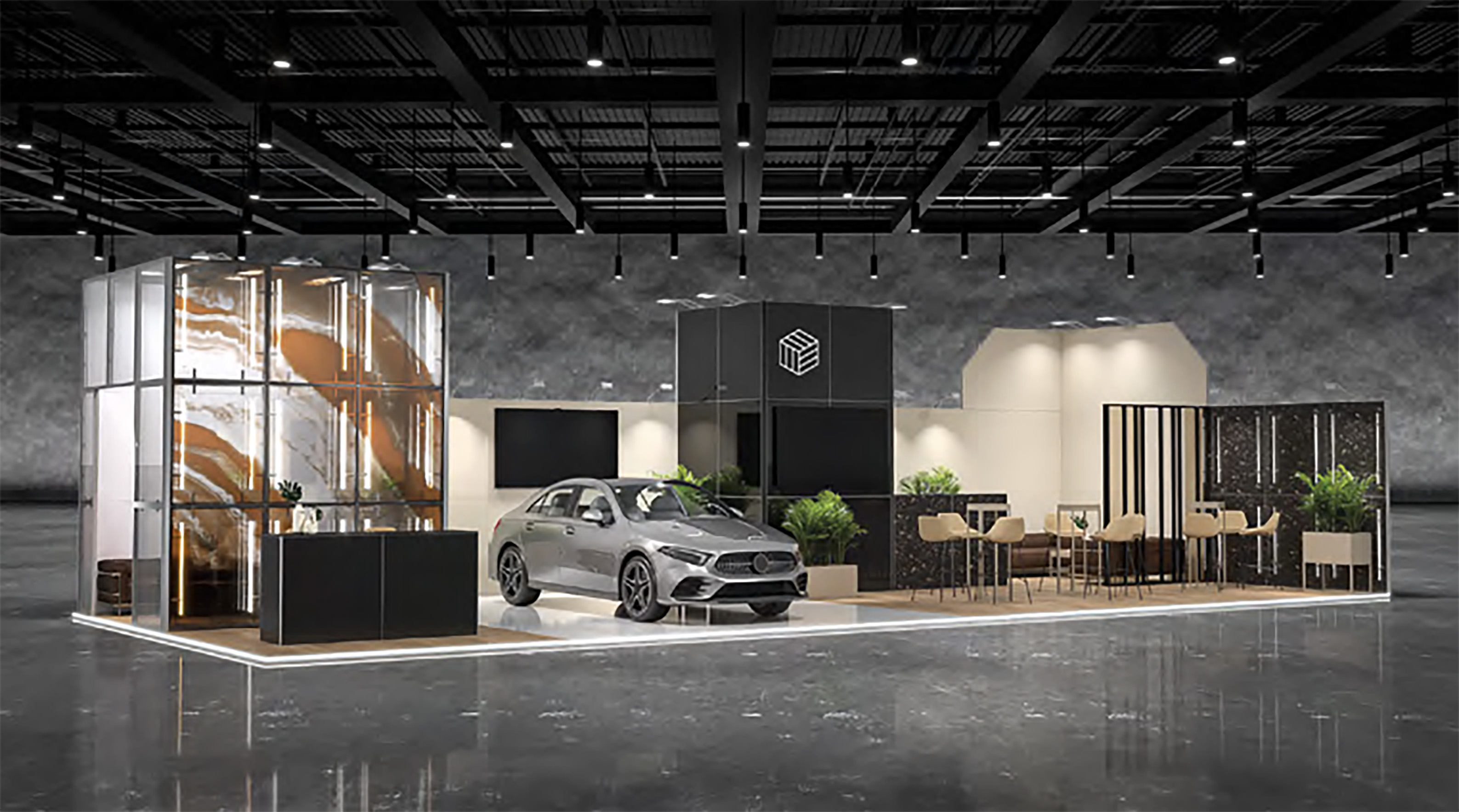 Stand Automóveis — Exposição