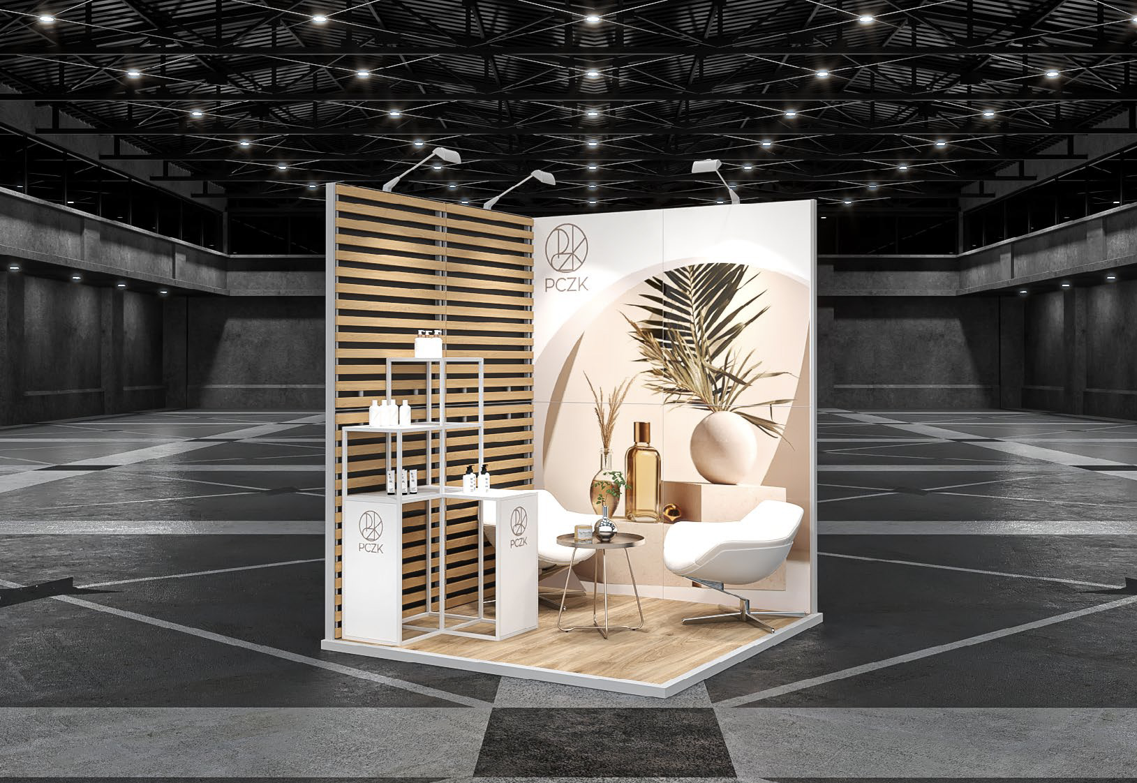 Stand Modular 2×2 — Cosmética