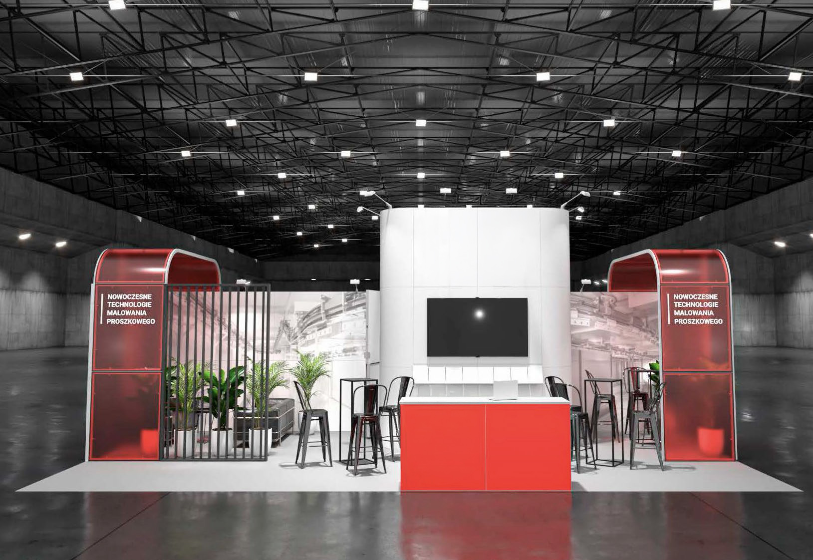 Stand Modular 5×9 — Industrial